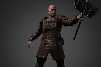 be 3d modular expert, metahuman character design,unreal engine,fix 3d errors,nsf