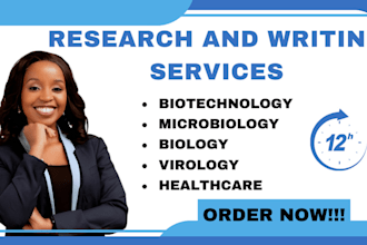 do tasks on healthcare microbiology and biotechnology