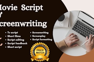 feature film script screenplay screenwriting movie script tv series scriptwriter