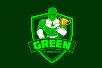 design mascot best quality agriculture green seed logo