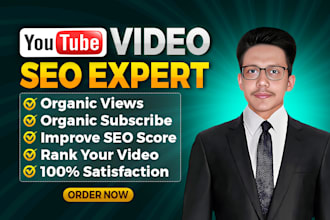 best youtube video SEO expert ranking optimization and channel growth