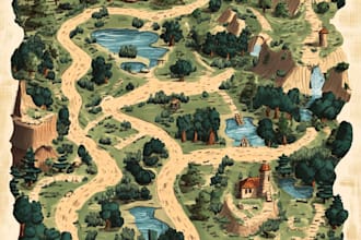 draw a custom fantasy map for rpgs