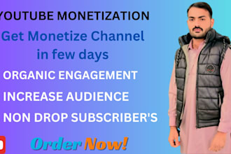 do secure organic youtube promotion for monetization