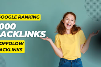 create 5000 high quality contextual dofollow seo backlinks
