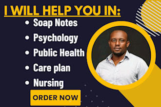 do public health, nursing, social care, soap notes, sociology and psychology