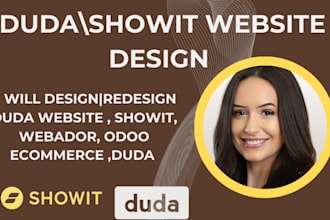 duda website design showit webador website odoo ecommerce