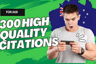 boost your online presence with 300 australia local citation