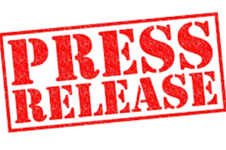write a press release and do press release distribution