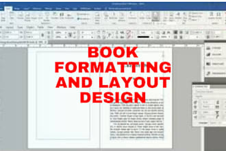 be developmental book editor, microsoft words document paperback formatting docs
