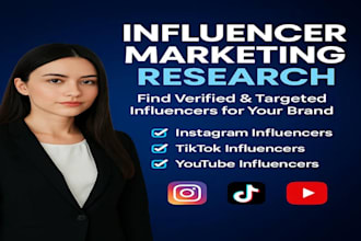 find best instagram, tiktok and youtube influencer list