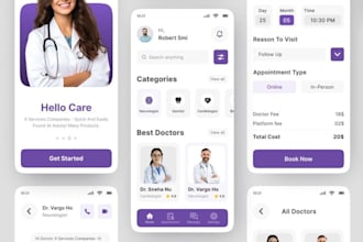 develop telemedicine app, healthcare app, telemedicine mobile app and webapp