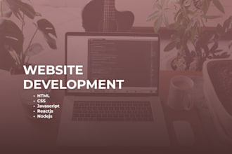 build, rebuild website development as full stack developer
