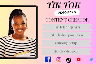 create viral tiktok video ads tiktok shop setup tiktok book promotion