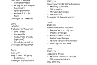 plan your perfect travel itinerary