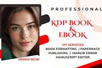 do kdp book formatting for ebook and paperback formatting