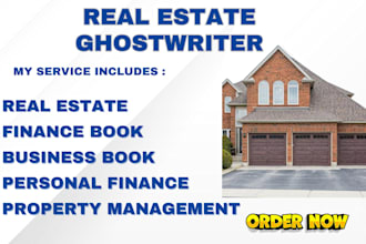 do real estate ebook writing personal finance business ebook writer
