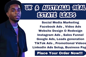 uk australia USA germany real estate leads investor leads facebook ads google ad