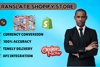 translate shopify store arabic german spanish dutch english