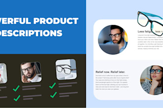write an amazon listing and product description