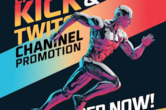 growth kick twitch yt channel promote shoutout viewer boost over 350k follower