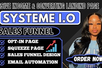 build systeme io sales funnel, ebook sales funnel landing page systeme io funnel