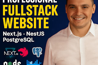 build fullstack react nest node postgres apps and spa