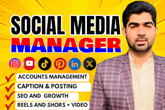 manage social media, pinterest, schedule post, grow instagram, increase follower