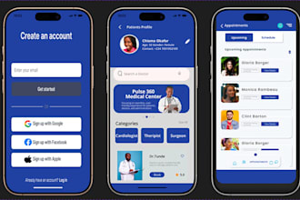 develop telemedicine appointment booking app patient app doctor app