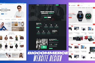 design bigcommerce website, bigcommerce redesign, bigcommerce dropshipping store