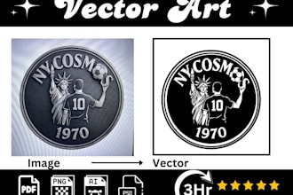 create professional vector art, illustrations, and image tracing for any project