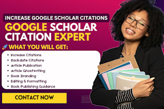 publish article, increase citations index on google scholar, backdated citations