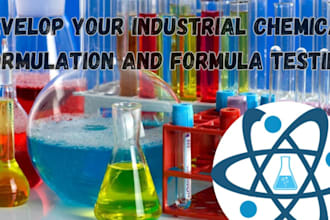 develop your industrial chemical formulation and formula testing