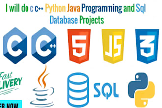 do assignment in python, java, cpp, PHP, html css, c sharp, mysql, pinescript