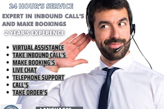 provide 24 hours inbound phone and call support