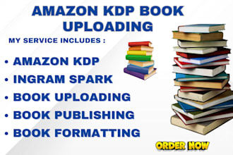 do amazon kdp book uploading ingram spark book formatting and book publishing