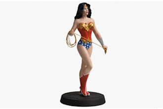 sculpt 3d character model, statue, action figure, toy for printing and rendering