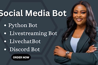 create social media api bot, instagram api bot, telegram chatbot