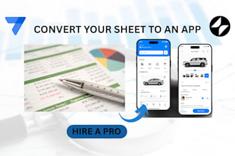 turn your google sheet to appsheet and glide mobile app or web app
