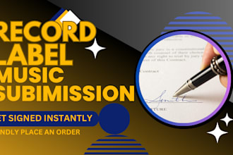do record label deals with your demo music to record labels to get signed