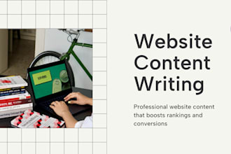 write SEO optimized content for your website