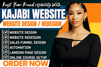 design kajabi website, kajabi landing page, kajabi online course, kajabi expert