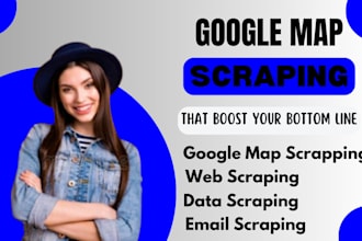 do google map scraping, web scraping, data scraping, lead scraping, email scrapi