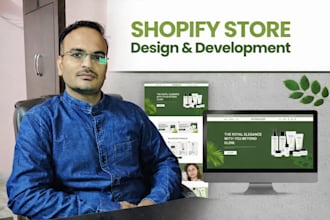 design professional and responsive shopify store