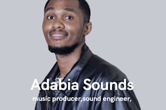 compose soundtracks and put my unique musical feel african