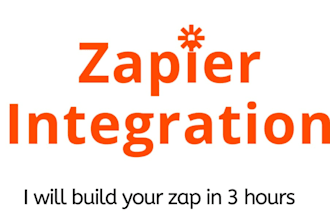 setup zapier integration, do zapier automation, be your zapier expert