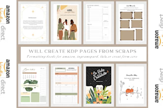 create professional, ready to upload planners and journals