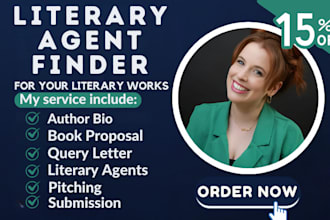 pitch submit manuscript to top active literary agent till publishing deal secure