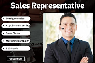 expert sales closer sales representative online sales lead generation sales rep