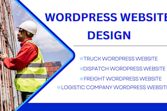 build trucking, logistics, dispatch, freight, moving company website