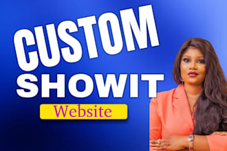 design, redesign and customize showit website for your brand